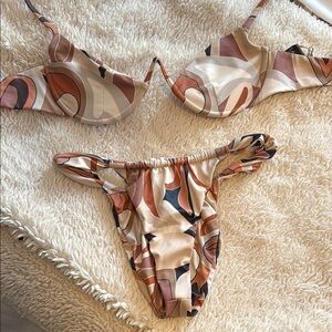 SAME Desert Geo bikini